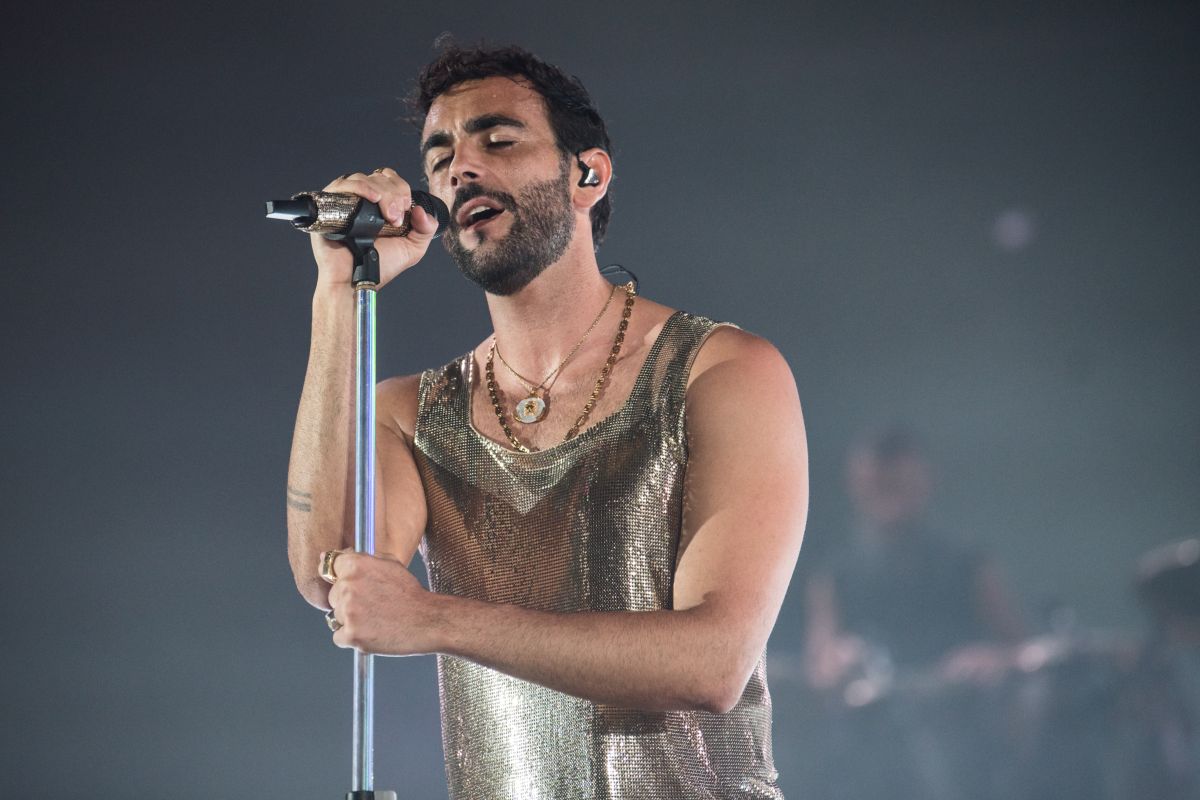 Marco Mengoni Performs In Eboli